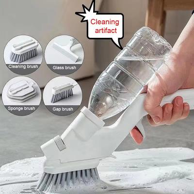Kitchen Cleaning Brush Kit All Purpose Cleaner Auto Tires Cleaning Tools for Tile Bathroom Kitchen Plastic Scrubber Brushes