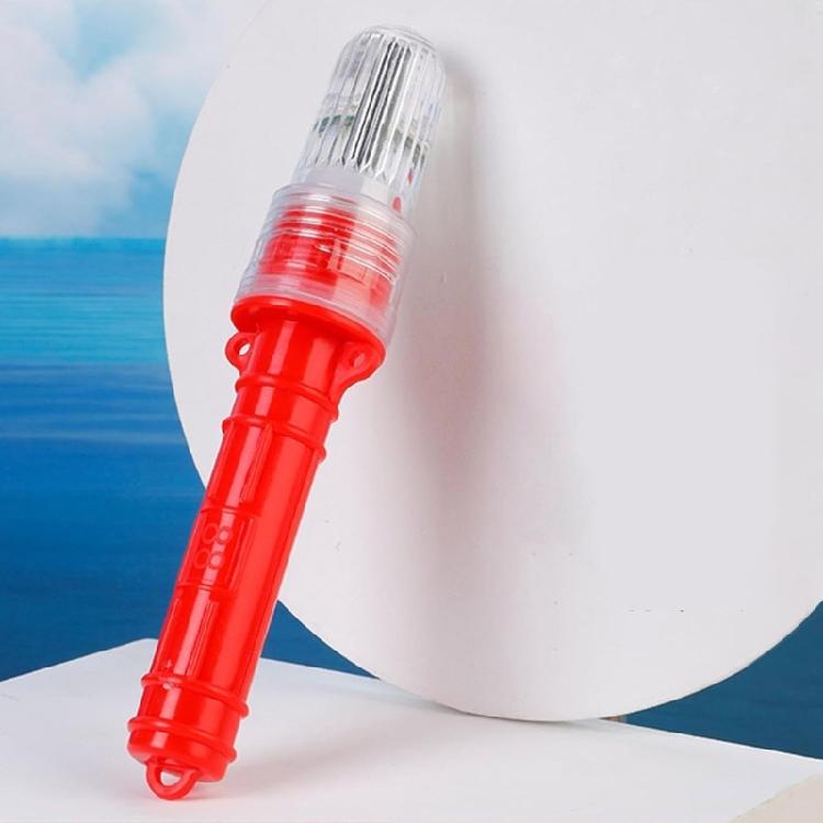 2pcs LED Fishing Lamp Boats Lamp Marine Signal Light Positioning Flashing Light Fishing Net Warning Light