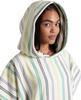 Poncho Cambio con Cappuccio Arena Burro - Verde Morbido 007461/100 Taglia Unica