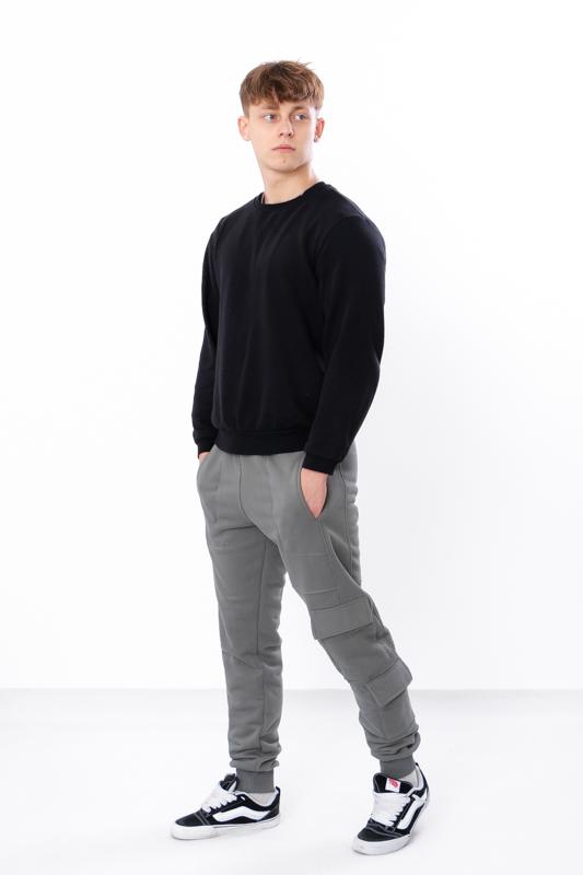 Men’s Cargo Pants – Warm Triple Knit Fabric with Fleece, Winter, 3392-140 HC