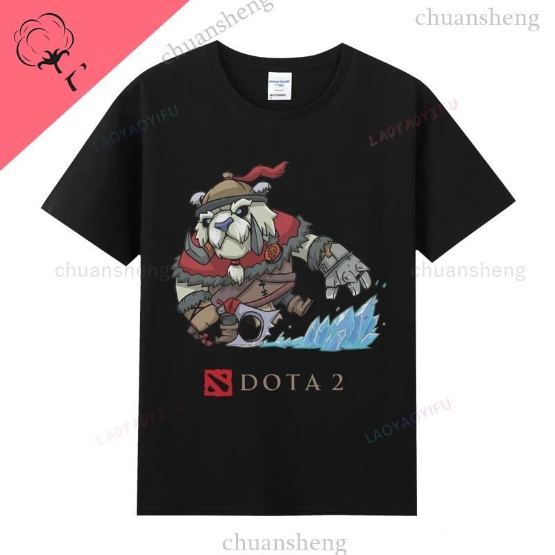 T-shirts Dota 2 T-shirt Imprimé Héros de Jeu Haut Fiend de l'Ombre Pudge Hache Slardar Sven Roi Spectre Cent Phoenix Vêtements Unisexes