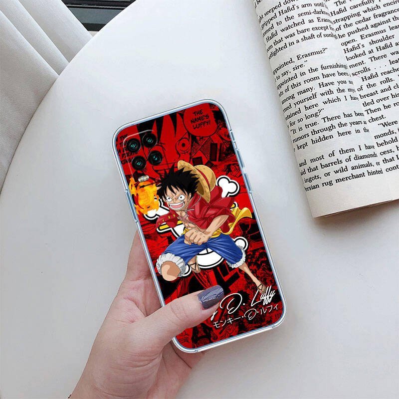 MH119 One Piece Luffy Case for Motorola E7 G6 G7 G8 G9 Plus Power Play G10 G20 G04 E30 E40 E22 E20 E13 E15 G22 G23 G05 G75 G35 G55