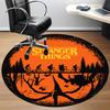1pc Stranger Things Chair Carpet for Office, Non Slip, Soft and Durable Office Rug for Interior Decoration