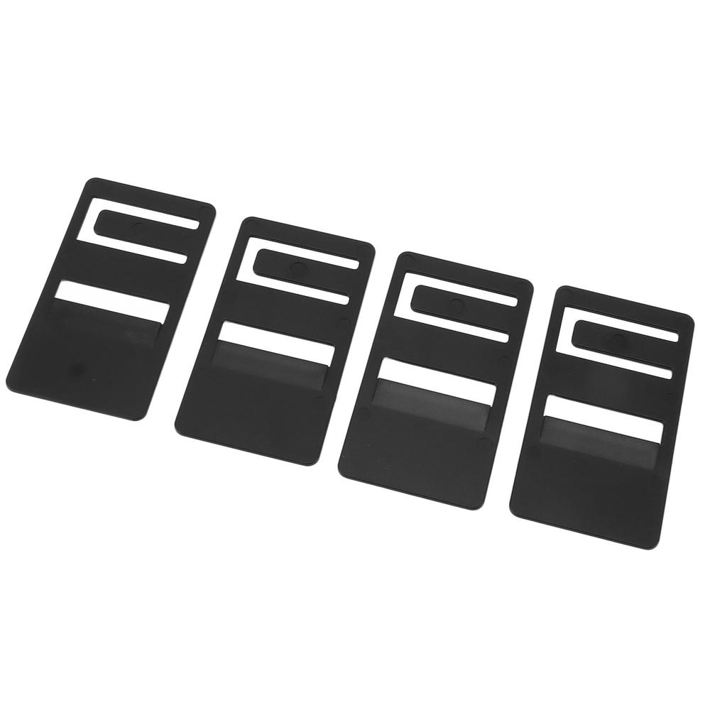 4PCS RV Refrigerator Airing Clip Device Card Fridge Door Prop Clips To Prevent Build Up and Odor