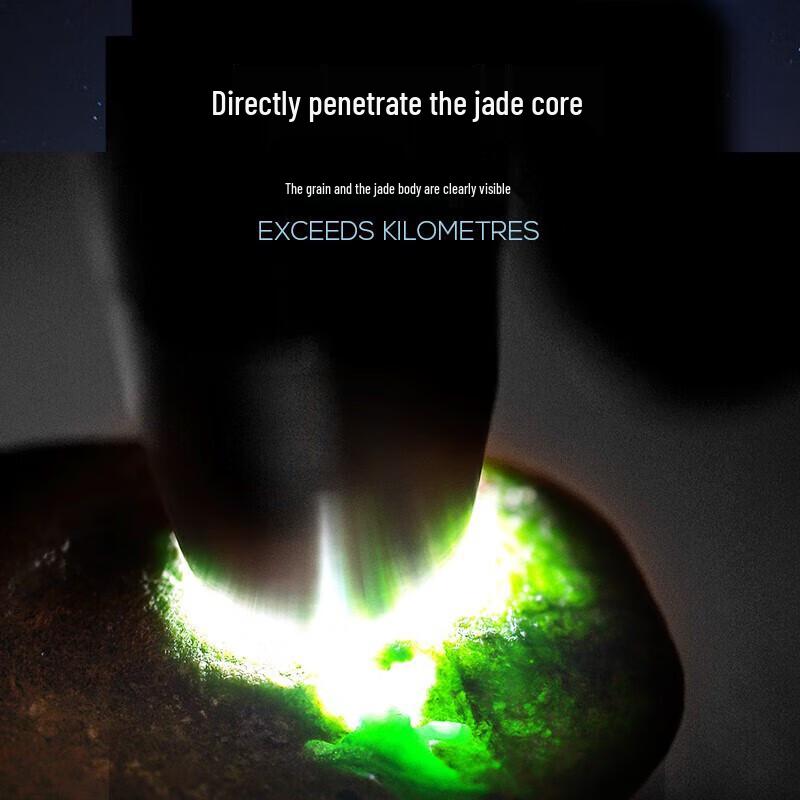 SHENYU Professional 3-Color LED Jewelry & Jade Appraisal Flashlight