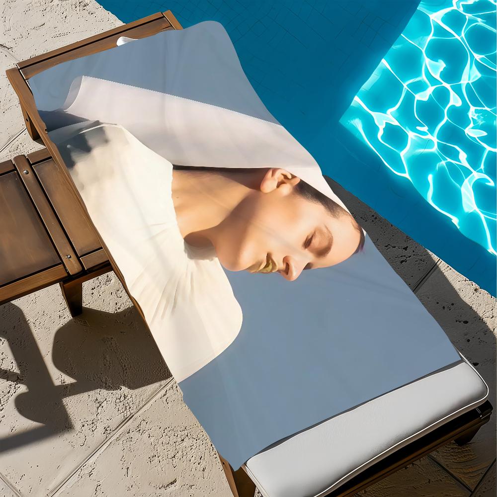 Towel Beach Lux Bath Quick-Drying R-RosaliaS Lightweight Portable Sauna Camping Swim Pool Travel
