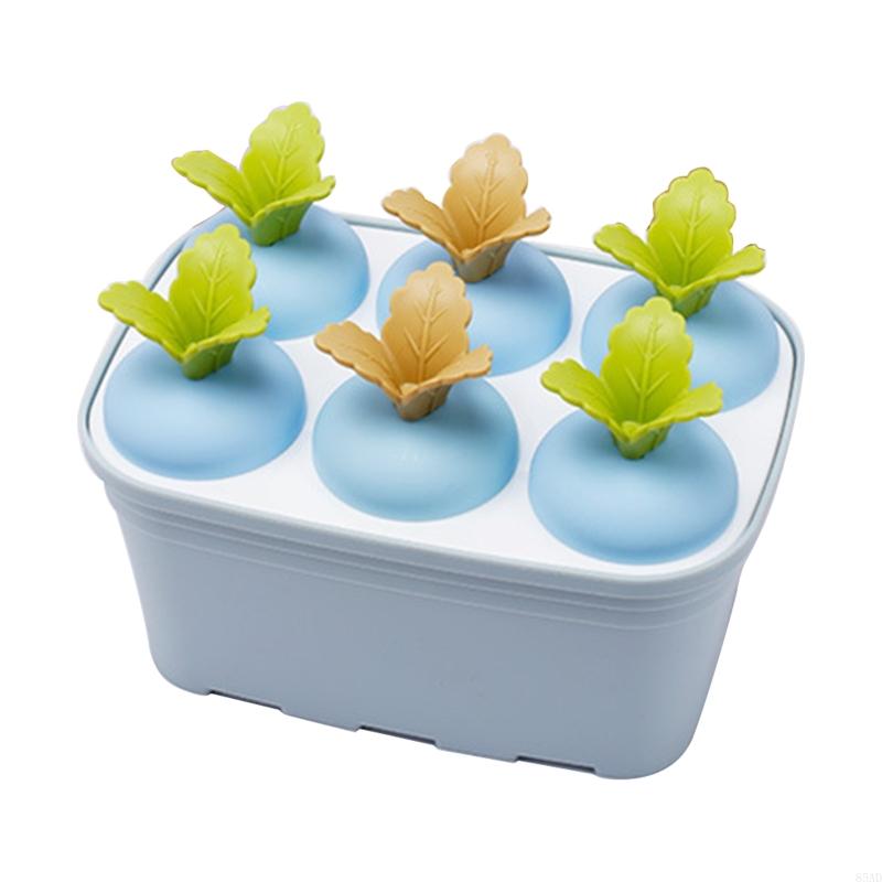 85AD Ice Cream Moulds Reusable DIY Ice Cream Makers Removable Lid Homemade Gadgets