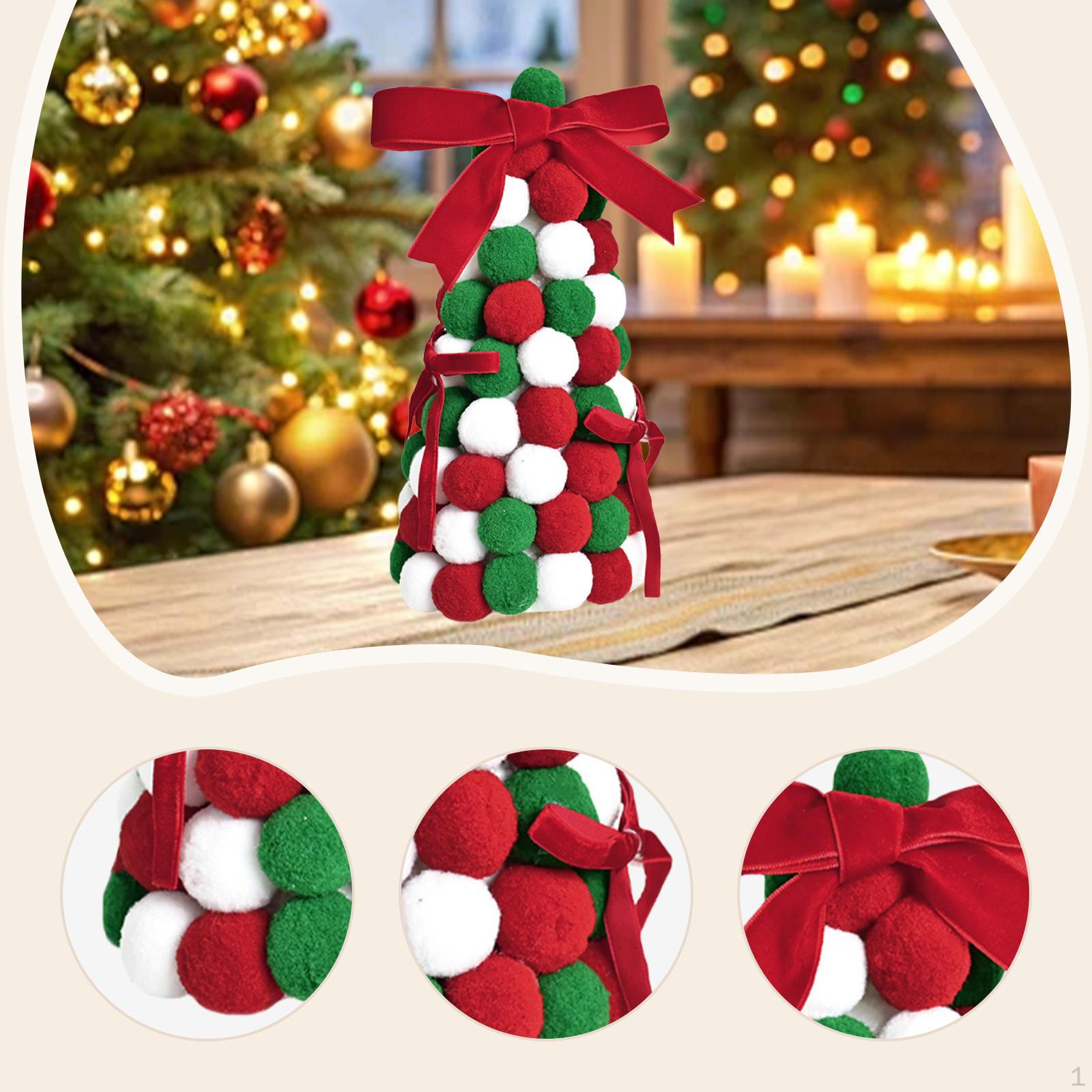 

Мини Рождественская елка Искусственная Рождественская настольная центральная композиция Украшение для праздника