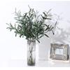 1/3pcs Artificial Olive Branch Leaves Fruits Home Room Wedding Decorations Accessories Festival Diy Vase Green Fake Plants Cheap