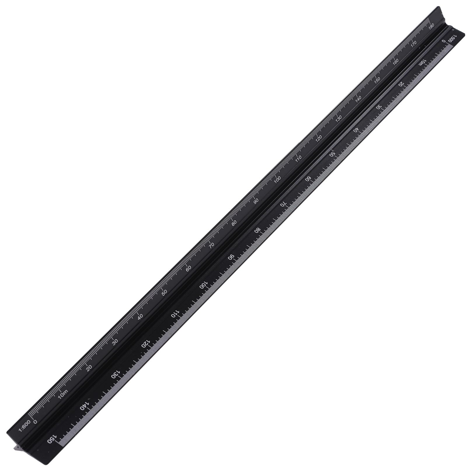 

Lubonarie Triangular Scale Reduced Copy Triangular Ruler Aluminum Ruler Scale Ruler Scale Graduation Copy Down Land and House Surveyor Drafting