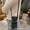 Applicable To Samsung ZFlip5 Laser Polka Dot Zflip4 Folding Mobile Phone Case P50pocket2 Lanyard Protective Case