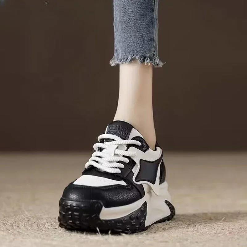 Mote Sport Damesko Ny Ankomst 2024 Sneakers Vår Høst Dame Sportssko Lett Tilbud Designer Luksus Stilig H I A