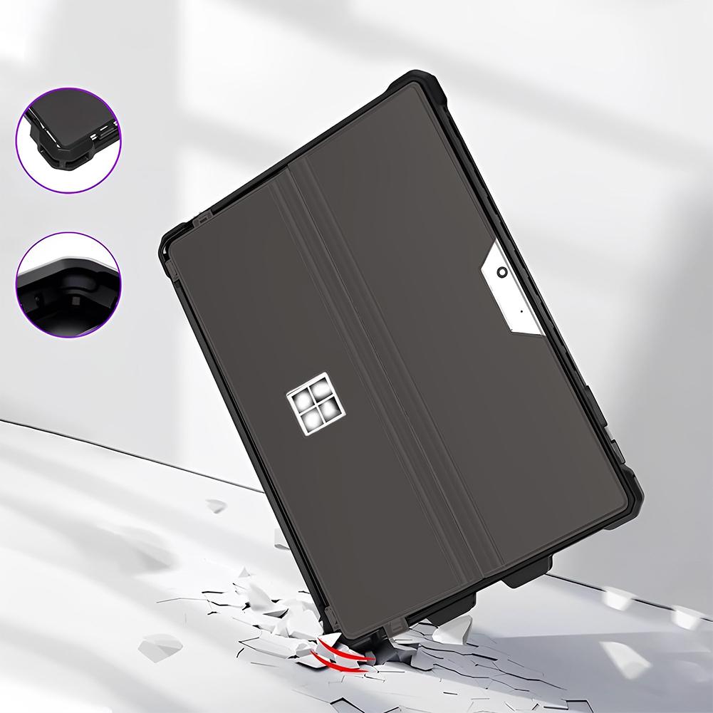 Rugged Protective Cover for Microsoft Surface Pro 6/Pro 5/Pro 4 Rugged Cover Case Compatible with Type Cover Keyboard