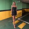 2024 Autumn/Winter European & American Style Women's Tube Top PU Dress - Sexy, Fashionable Nightclub Outfit