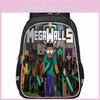 Spacious And Lightweight Oxford Fabric School Backpack For Kids And Teens