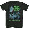 Night Of The Living Dead T Shirt Horror Movie New COOL TONES Smoke Cotton