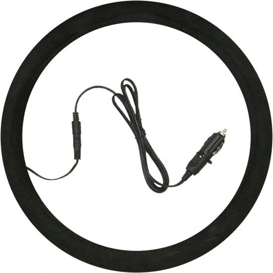 

Steering Wheel Cover, Universal Size Quickly Heating Driving Hands Warmth Car Steering Wheel Cover with Auto Heated Function, Quickly Heating to
