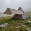 Pyramid Tent 3 Season Teepee Awning for Families