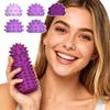Silicone Stress-Relief Pain Stim Toy: Fingertip Prick, Spinning Gyro Gear Ball, Polygonal Anxiety Relief