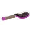 Curved Boar Bristle Hair Brush Massage Comb Detangling Hairbrush for Women