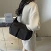 Leisure Versatile Shoulder Bags for Ladies  Monochromatic Crossbody Bags  High-quality Leisure  High Capacity