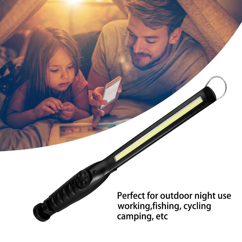 Tragbare 600lm Hochleistungs-LED-Taschenlampe USB-wiederaufladbare Taschenlampe mit Magnet Arbeitslicht