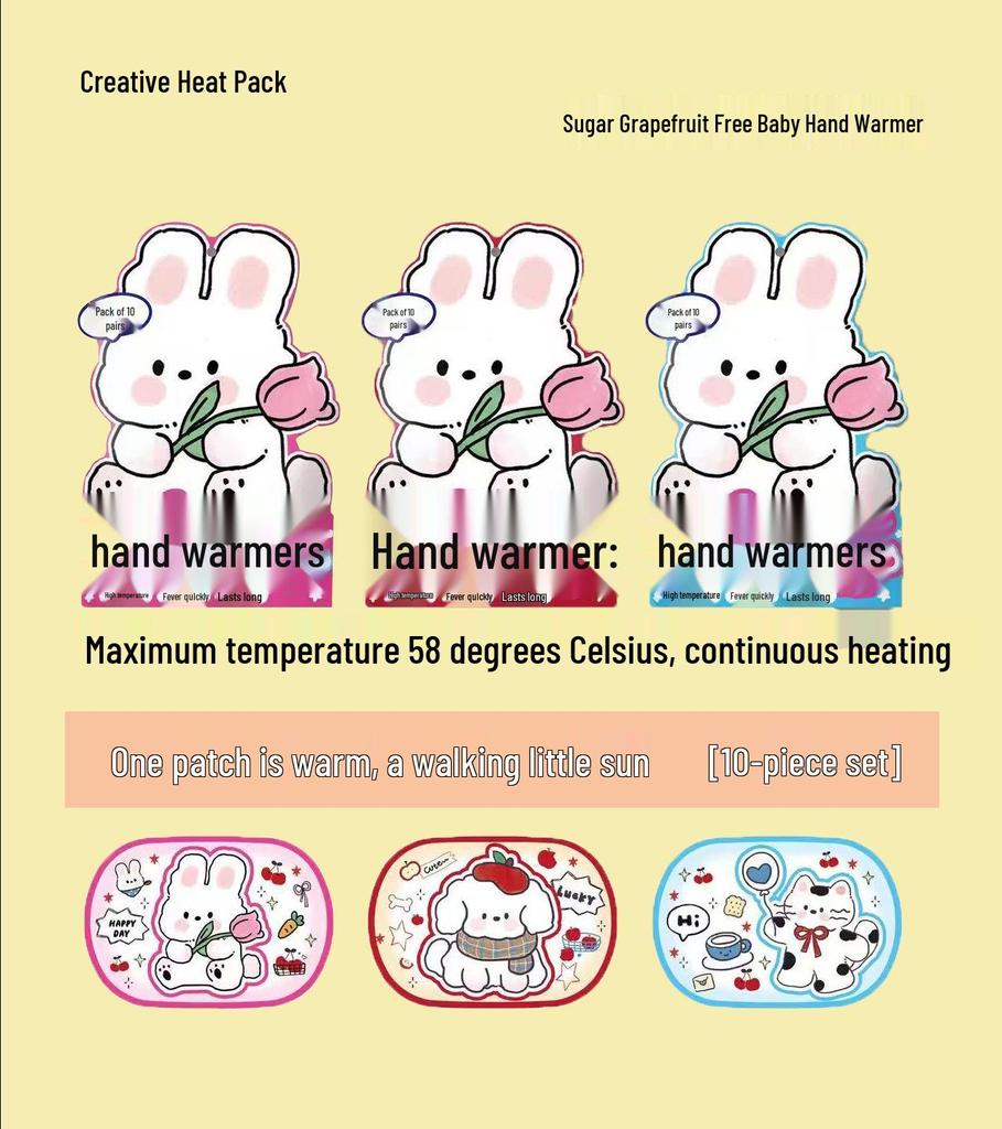 2025 Cartoon Wearable Winter Hand Warmer Sleeve for Kids