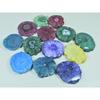 620Cts. Dyed Solar Druzy Agate Mix Cabochon Loose Gemstone 13 Pcs Lot C-3825