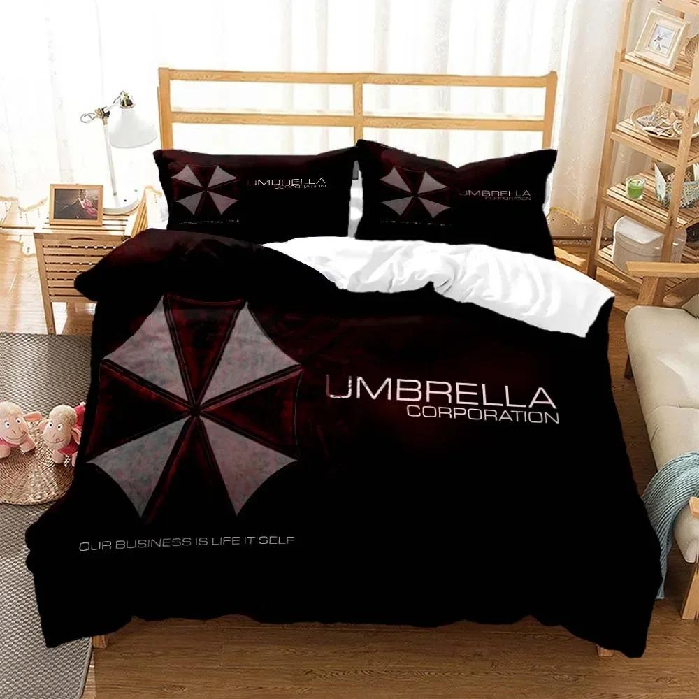 Regenschirm Zombie Firma Bedding Set For Bedroom Soft Modern Bedspreads Comefortable Kids Duvet Cover Quilt Cover And Pillowcase