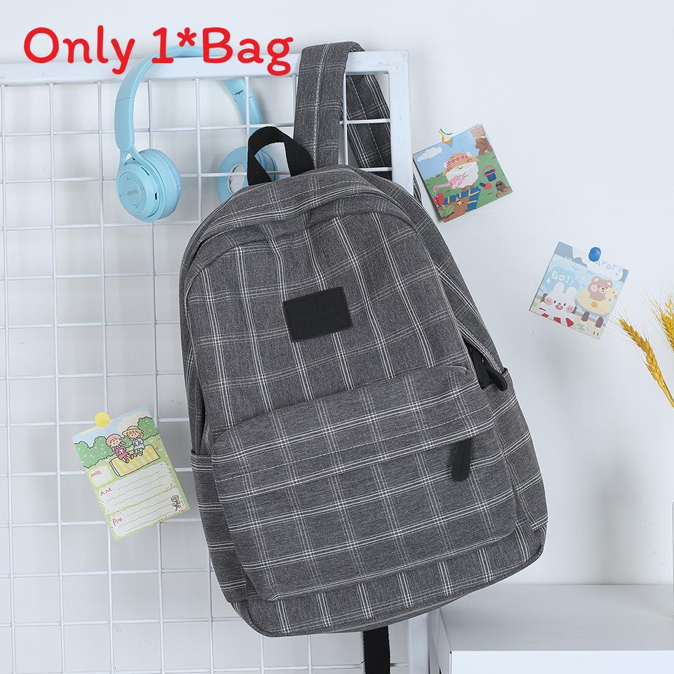 Minimalist College Student Backpack With Breathable Oxford Fabric For Teens And Adults