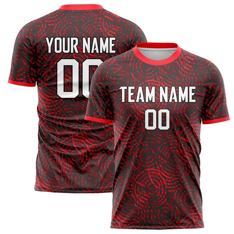Camiseta de Futebol Personalizada com Nome e Número da Equipe