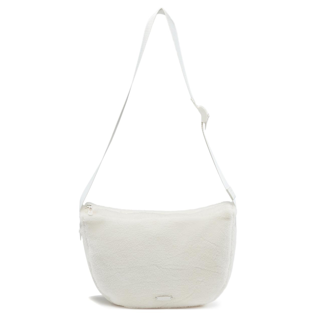 Li-Ning Minimalist Versatile Zipper Closure Crossbody Shoulder Bag Women Bags Off-White ABDU382-2 Ivory