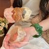 Exaggerated Geometric Acrylic Marbled Bracelet: Retro, High-End, Niche Fashion Jewelry for Women