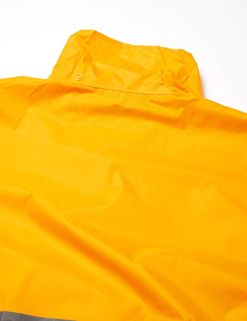 Rain Size for Safety and Construction Sites [Document] Men's High-Visibility Suit, Yellow, L,