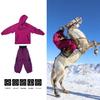 Harbin Adventure Winter Ski Suit Set: Men's and Women's Warm, Windproof, Wear-Resistant, Non-Slip Ski Jacket and Pants