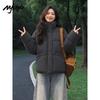 MJ STYLE Women's Stand-Collar Puffer Jacket