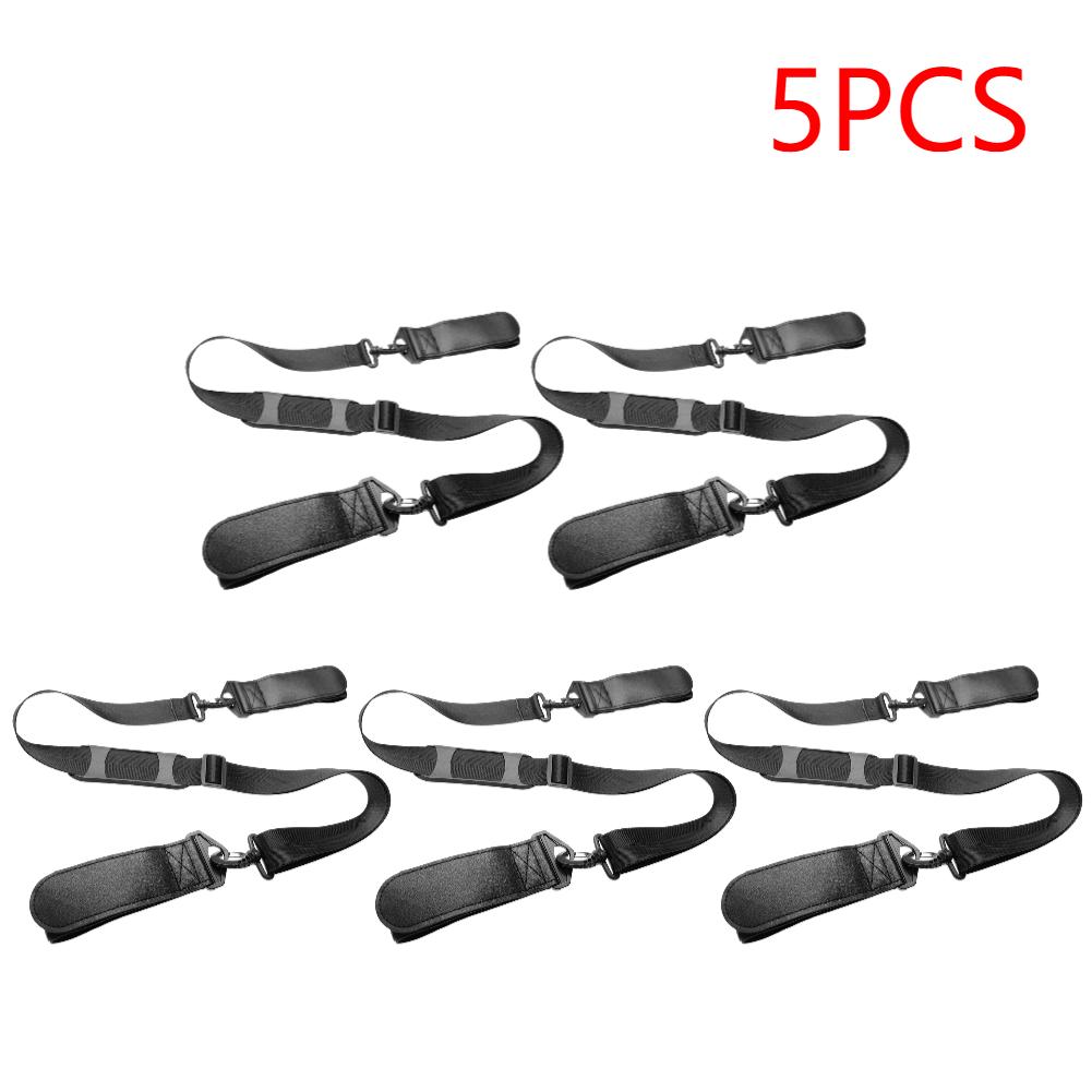 1-5PCS Portable Ski Borad Carry Strap Adjustable Skiing Pole Shoulder Hand Carrier Leash Outdoor Sports Skiing Accessories