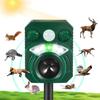 Tigwiss Ultrasonic Animal Solar Pest Control Device for and Mice Long Standby USB IP44 5 Repellent 10m Detection PIR Infrared Powerful LED Bird and