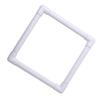 QX2E Square Plastic Embroidery Frame Clip on Embroidery Hoop for Needlework Craft