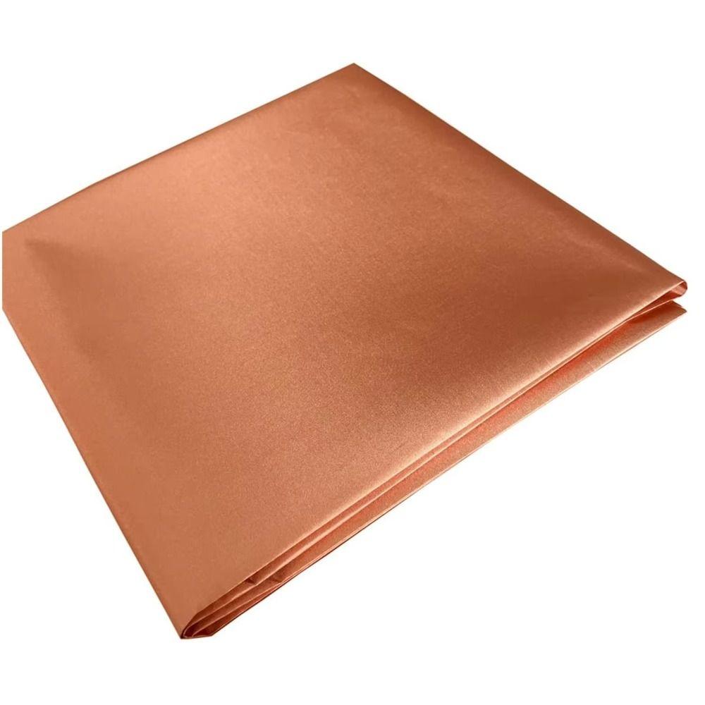 Gold RFID Shielding Block Copper Polyester Conductive Copper Fabric New Anti-Radiation Cloth