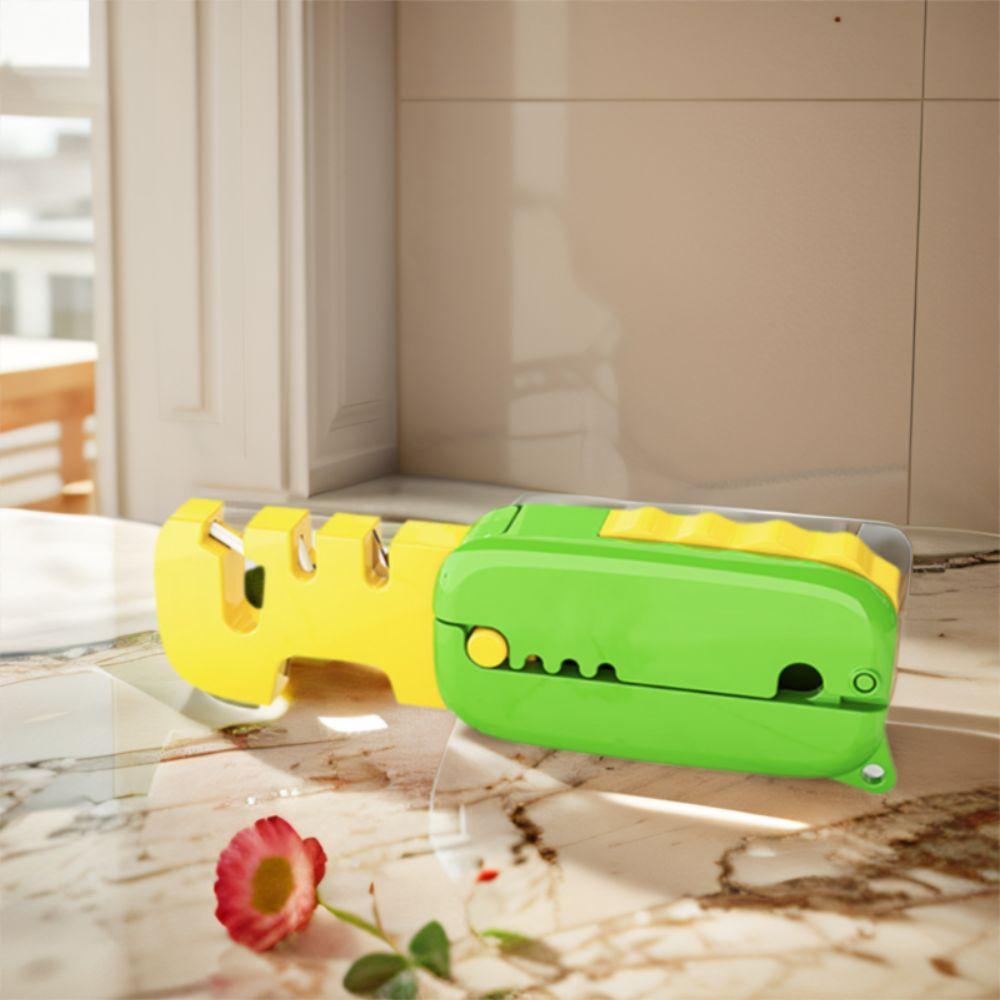 Tungsten Steel Knives Grinder Manual Grindstone Outdoor Cutter Sharpener  Camping