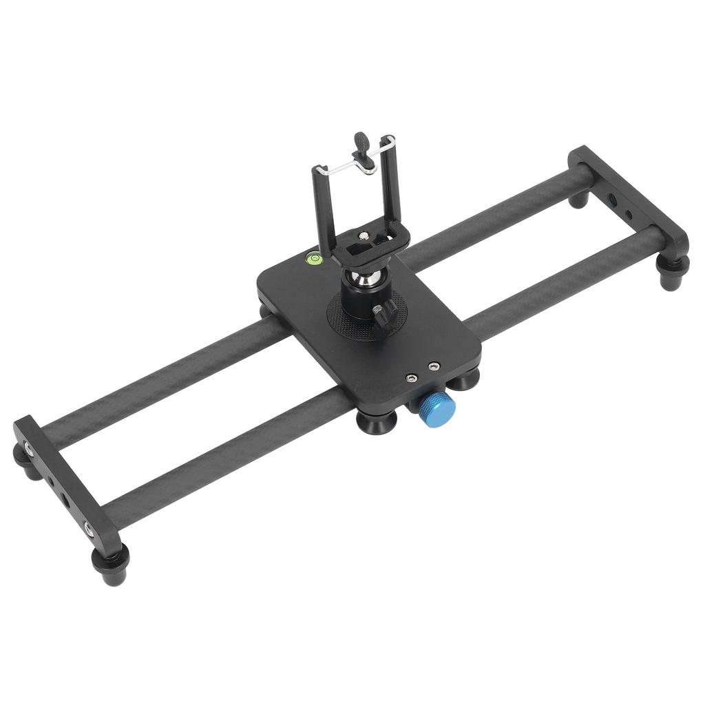 16in 40cm Kameraskinner Karbonfiber Dolly Skinneslider for DSLR-kamera Videokamera Telefon Maks