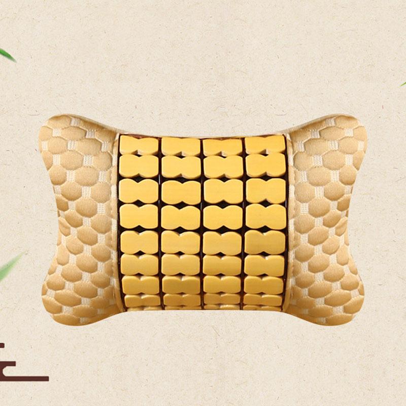 Summer Cool Bamboo Cushion Car Seat Cover Natural Bamboo   Square Mat Single Piece Massage Breathable Environmental Waterproof