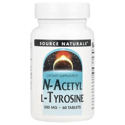 N-Acetyl L-Tyrosine, 300Mg, 60 Tablets
