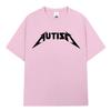 2026 Hot Sale Autism Metal Rock Meme T-shirt Men Women Fashion Hip Hop Short Sleeve Oversized T-shirts Cotton Comfort T Shirts Streetwear Tee Tops