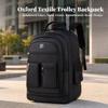 Wheeled Backpack Wear-Resistant School Bag with Wheels Spacious