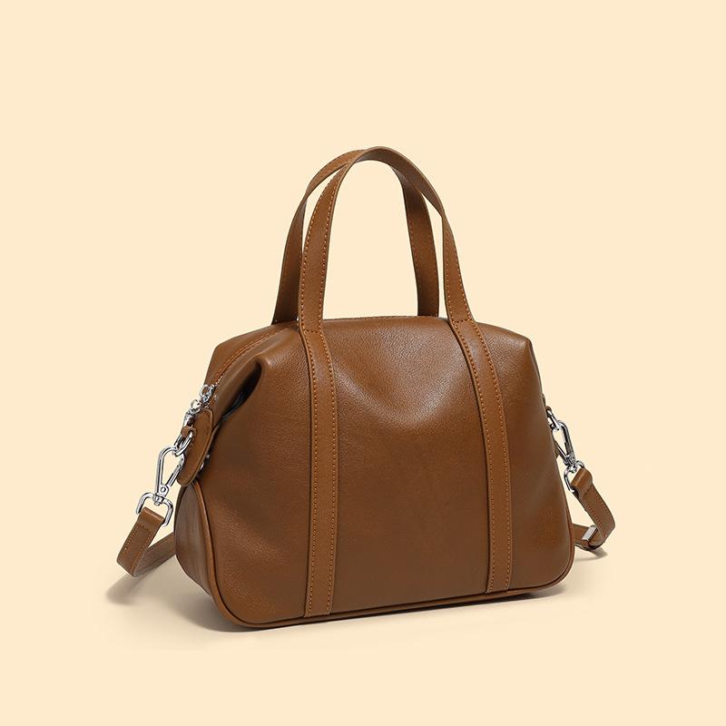 

Нишевый дизайн Новая универсальная сумка-тоут через плечо коричневый