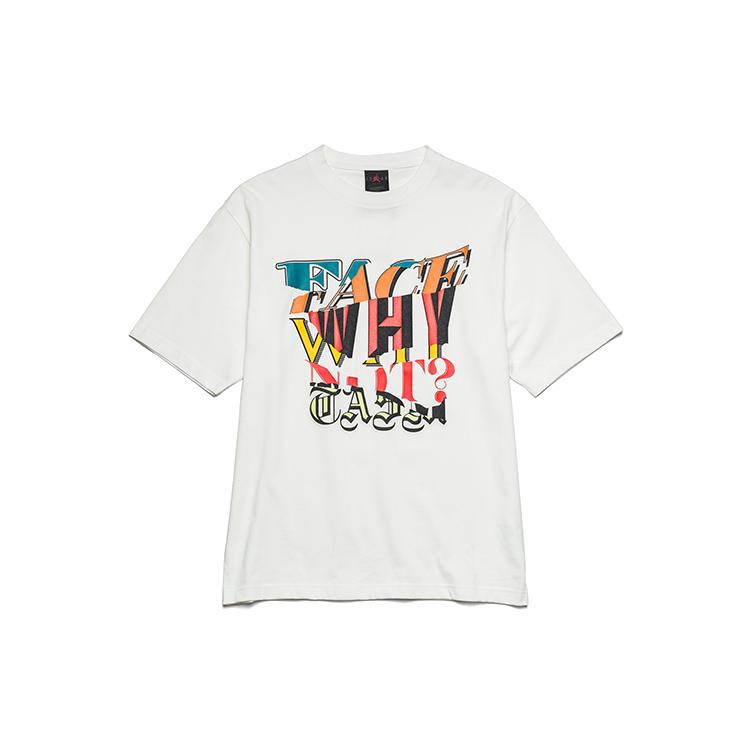 Jordan x FACETASM T Shirt Asia Version Men s White DC4702-100 XXL