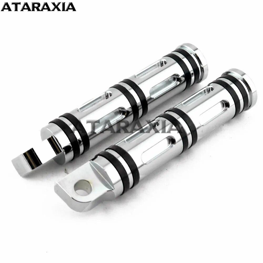 25mm 1"Handle Grips Footpegs Shifter Nail Peg Handlebar Grip Shifter Peg for Harley Sportster XL 883 1200 Softail Touring Dyna