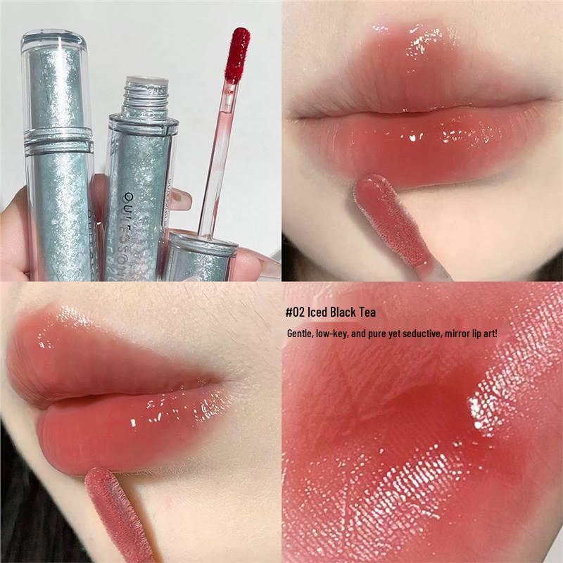 

OULESONG Dodo Lip Gloss: Long-Lasting & Natural-Looking Whitening Lipstick for Students or Parties. Standard